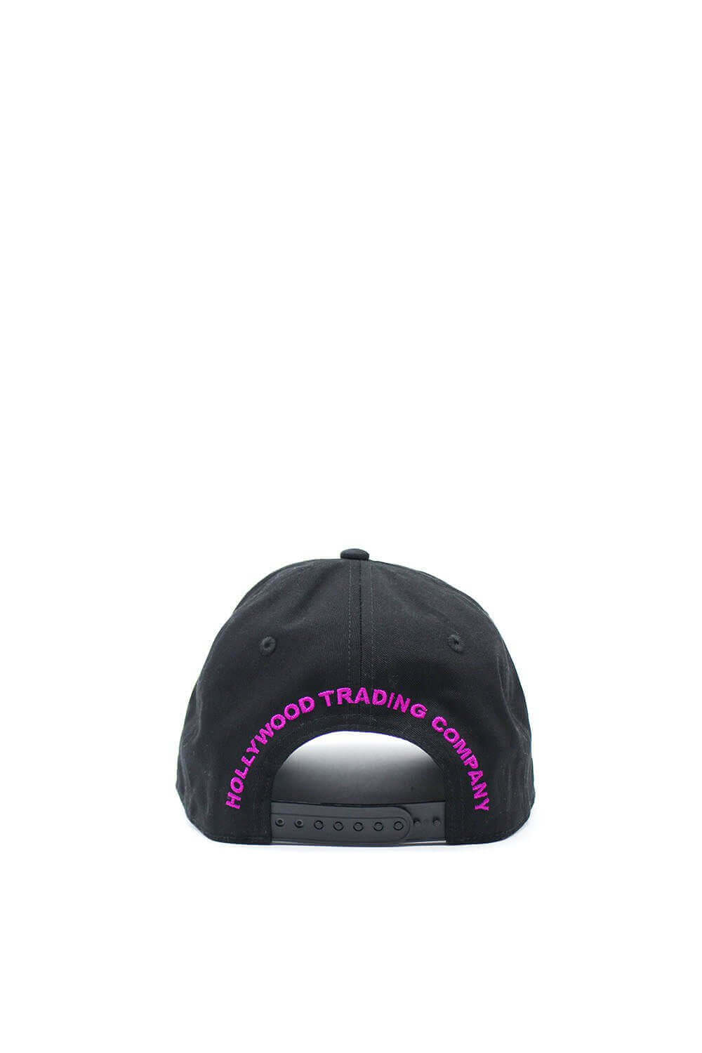 FREAK HOUSE CAP Black baseball cap , round crown with eyelets, Freak House logo embroidered on the front, adjustable strap on the back. One size fits all. 100% cotton. HTC LOS ANGELES