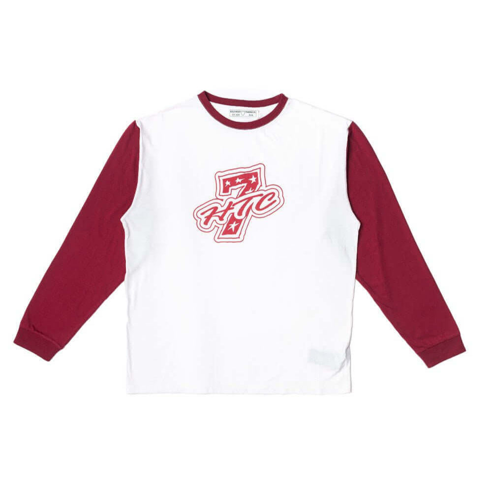 HTC LOS ANGELES HOLLYWOOD LS HOLLYWOOD LS Long-sleeves t-shirt with Hollywood Trading Co. script printed on the front. 100% cotton. Made in Italy t-shirt Hollywood Trading Company Hollywood Trading Company