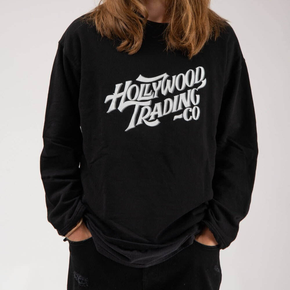 HTC LOS ANGELES HOLLYWOOD T.C. HOODIE HOLLYWOOD T.C. HOODIE Regular fit hoodie. Hood with drawstring, ribbed cuffs and hem. One front kangaroo pocket. Composition: 100% Cotton SWEATERS Hollywood Trading Company Hollywood Trading Company