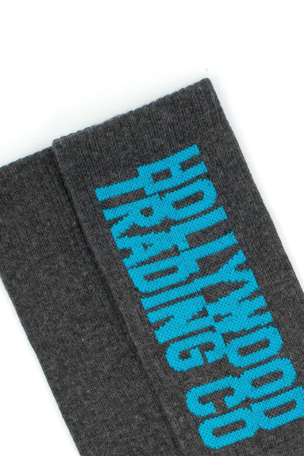 HOLLYWOOD T.C. WOMAN SOCKS Signature woman socks with Hollywood Trading Co script logo. 85% Cotton 10% Polyamide 5% Elastane. Made in Italy HTC LOS ANGELES