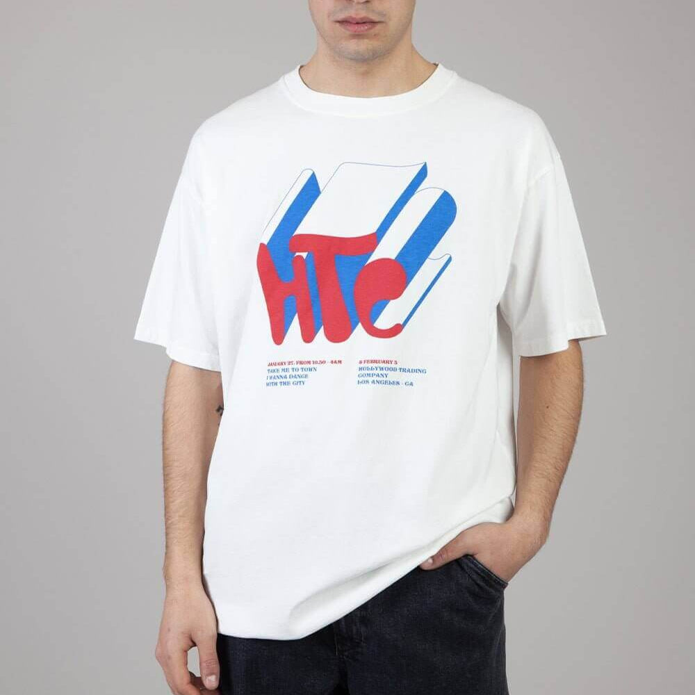 Hollywood Trading Company HTC 3D T-SHIRT HTC 3D T-SHIRT Regular fit t-shirt with printed 3D htc logo on the front. Composition: 100% Cotton T-SHIRTS Hollywood Trading Company Hollywood Trading Company