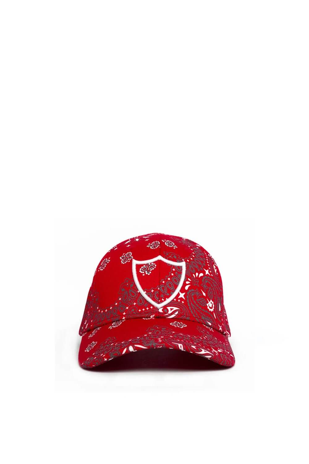 HTC BANDANA VISOR CAP Paisley baseball hat, HTC logo embroidered on the front. One Size. 100% Cotton. HTC LOS ANGELES