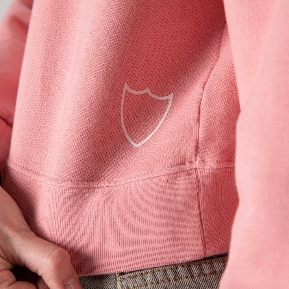 htc los angeles HTC CROP LOGO PINK HTC CROP LOGO PINK Crop sweater with HTC logo on the front. Composition: 100% Cotton SWEATERS Hollywood Trading Company Hollywood Trading Company