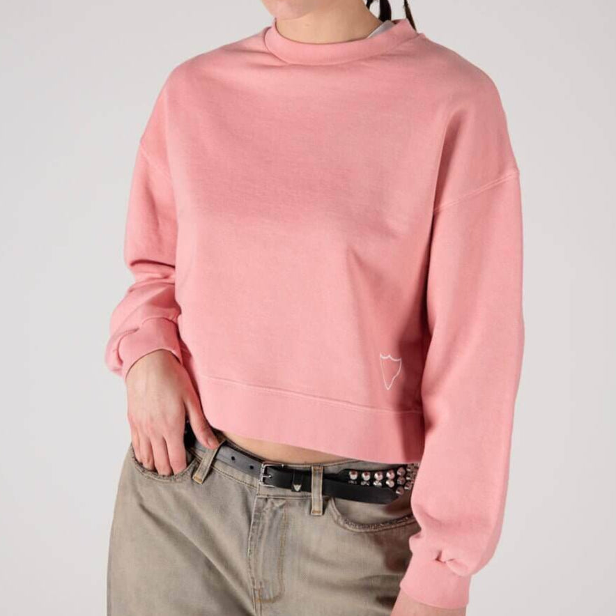 htc los angeles HTC CROP LOGO PINK HTC CROP LOGO PINK Crop sweater with HTC logo on the front. Composition: 100% Cotton SWEATERS Hollywood Trading Company Hollywood Trading Company