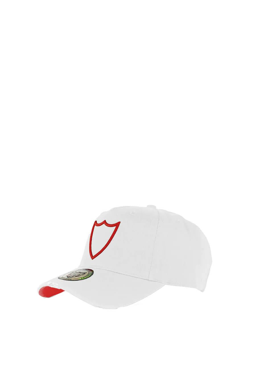 HTC LOGO BASEBALL CAP Baseball cap with preformed peak, round crown with eyelets, HTC Los Angeles shield logo embroidered on the front, adjustable strap on the back. One size fits all. 100% cotton. HTC LOS ANGELES