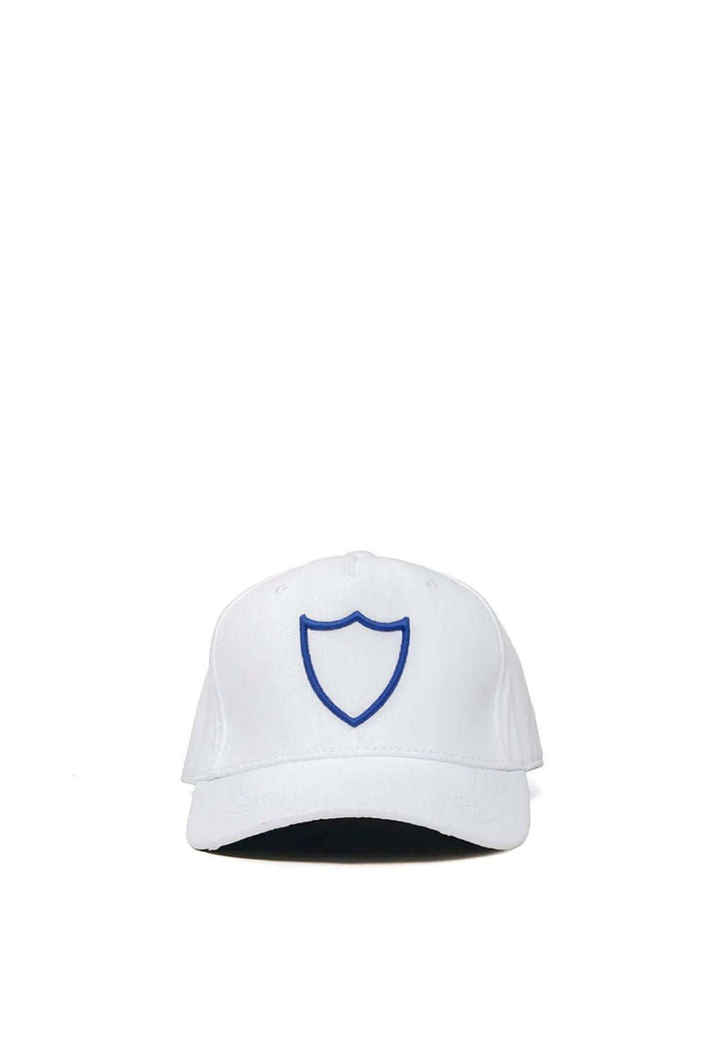 HTC LOGO BASEBALL CAP White baseball cap with preformed peak, round crown with eyelets, HTC Los Angeles shield logo embroidered on the front, adjustable strap on the back. One size fits all. 100% cotton. HTC LOS ANGELES