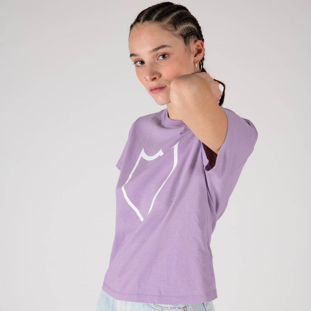 htclosangeles HTC LOGO WOMAN HTC LOGO WOMAN Slim fit t-shirt with printed shield logo on the front. Composition: 100% Cotton Hollywood Trading Company Hollywood Trading Company