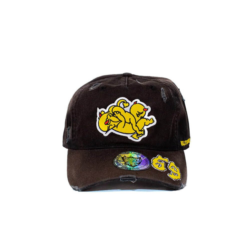 Hollywood Trading Company LIL DEVILS CAP LIL DEVILS CAP Baseball cap with preformed peak, round crown with eyelets, Htc devils on the front, adjustable strap on the back. One size fits all. 100% cotton. Hollywood Trading Company Hollywood Trading Company