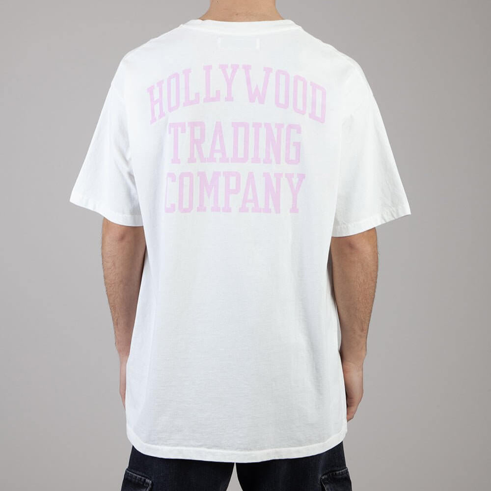 HTC LOS ANGELES LIL HOLLYWOOD T.C. T-SHIRT WHITE LIL HOLLYWOOD T.C. T-SHIRT WHITE Regular fit t-shirt with printed htc logo on the front and back. Composition: 100% Cotton T-SHIRTS Hollywood Trading Company Hollywood Trading Company