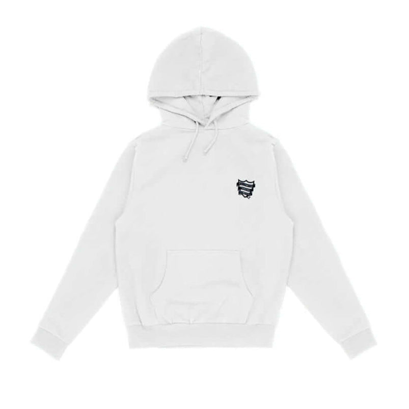 Hollywood Trading Company LIL SHIELD HOODIE LIL SHIELD HOODIE Regular fit hoodie. Hood with drawstring, ribbed cuffs and hem. One front kangaroo pocket. Lil Shield Logo. Composition: 100% Cotton Hollywood Trading Company Hollywood Trading Company
