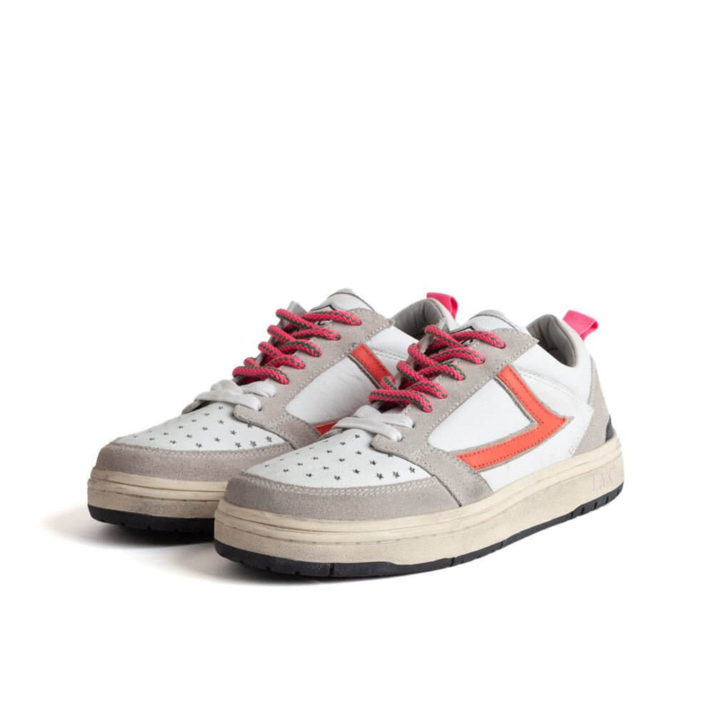 Hollywood Trading Company STARLIGHT CLASSIC LOW WOMAN STARLIGHT CLASSIC LOW WOMAN Starlight Low Woman Sneakers, back pull loop with logo detail, rubber sole, perforated toe and front lace-up closure, 100% leather sneakers Hollywood Trading Company Hollywo
