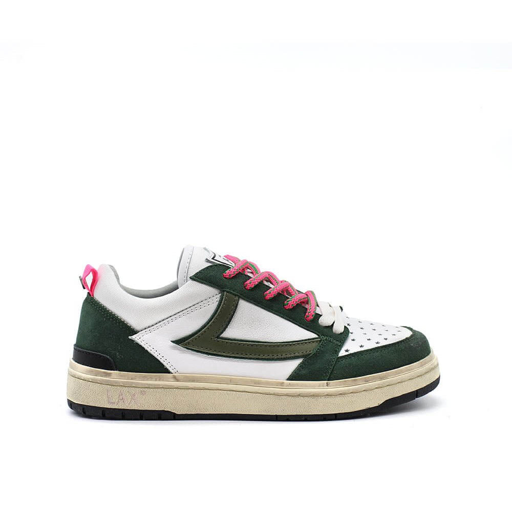 Hollywood Trading Company STARLIGHT LOW WOMAN STARLIGHT LOW WOMAN Starlight Low Vintage Woman Sneakers, back pull loop with logo detail, rubber sole, perforated toe and front lace-up closure, 100% leather sneakers Hollywood Trading Company Hollywood Tradi