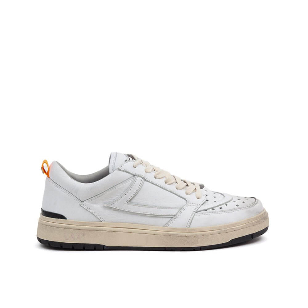 Hollywood Trading Company STARLIGHT LOW SHIELD MAN STARLIGHT LOW SHIELD MAN Starlight Low Shield Man Sneakers, back pull loop with logo detail, rubber sole, perforated toe and front lace-up closure, 100% leather sneakers Hollywood Trading Company Hollywoo