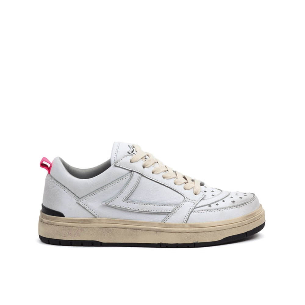 Hollywood Trading Company STARLIGHT LOW SHIELD WOMAN STARLIGHT LOW SHIELD WOMAN Starlight Low Shield Woman Sneakers, back pull loop with logo detail, rubber sole, perforated toe and front lace-up closure, 100% leather sneakers Hollywood Trading Company Ho