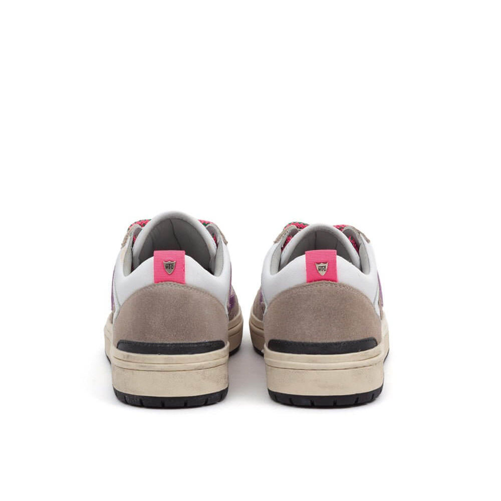 Hollywood Trading Company STARLIGHT LOW WOMAN STARLIGHT LOW WOMAN Starlight Low Woman Sneakers, back pull loop with logo detail, rubber sole, perforated toe and front lace-up closure, 100% leather sneakers Hollywood Trading Company Hollywood Trading Compa