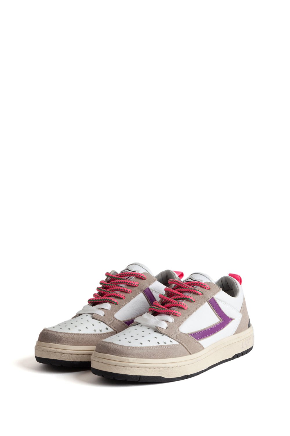 STARLIGHT LOW WOMAN Starlight Low Woman Sneakers, back pull loop with logo detail, rubber sole, perforated toe and front lace-up closure, 100% leather HTC LOS ANGELES