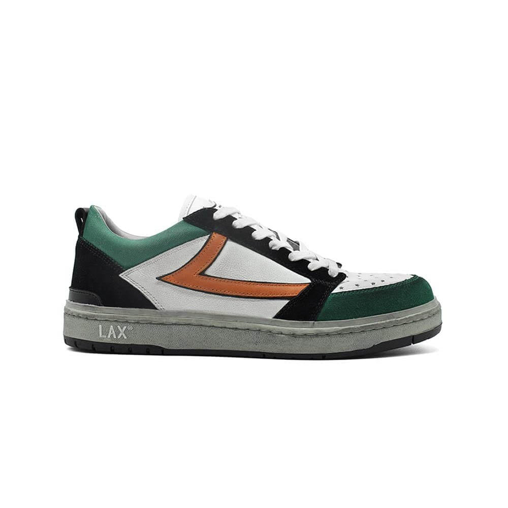 Hollywood Trading Company STARLIGHT MULTICOLOR LOW MAN STARLIGHT MULTICOLOR LOW MAN HTC Starlight Multicolor Low Man sneakers, back pull loop with metal logo detail, front lace-up closure MULTICOLOR UPPER LEATHER + SUEDE sneakers Hollywood Trading Company