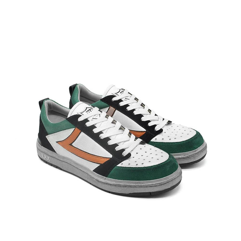Hollywood Trading Company STARLIGHT MULTICOLOR LOW MAN STARLIGHT MULTICOLOR LOW MAN HTC Starlight Multicolor Low Man sneakers, back pull loop with metal logo detail, front lace-up closure MULTICOLOR UPPER LEATHER + SUEDE sneakers Hollywood Trading Company