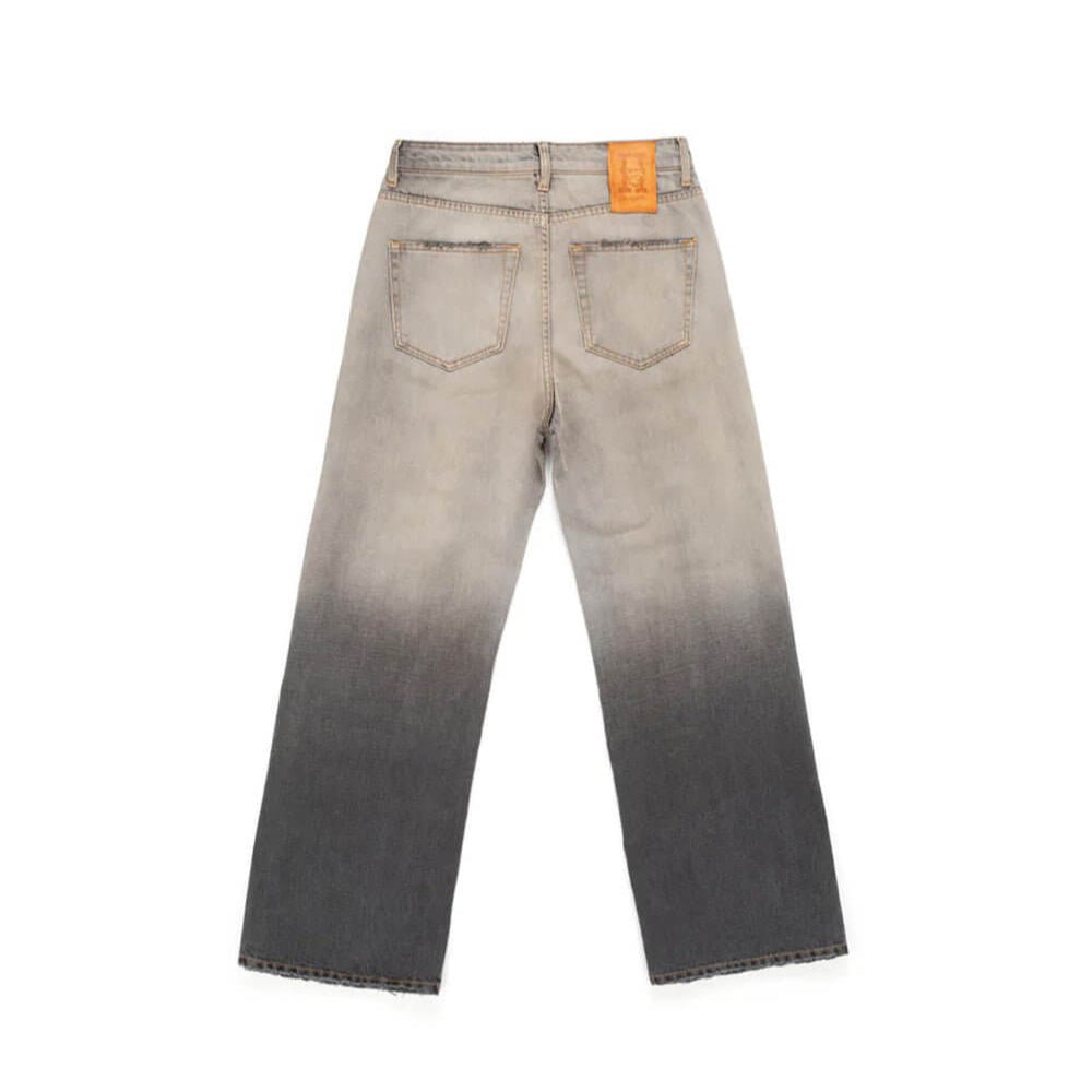 htc los angeles VICTORIA BLACK VICTORIA BLACK Regular fit jeans with front button and zip closure. Back leather logo patch. Stonewashed coloring may vary. Five pockets. Composition: 100% Cotton PANTS Hollywood Trading Company Hollywood Trading Company